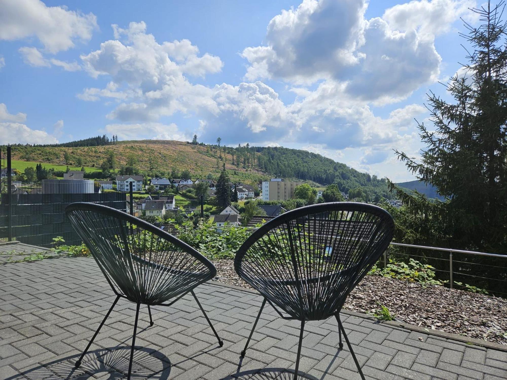 Stilvolle Wohnung Mit Blick Und Selbst-Check-In バート・ベルレブルク エクステリア 写真